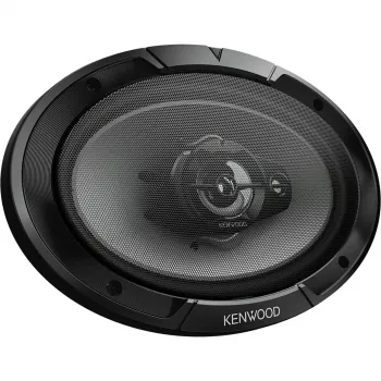 Altifalantes coaxiais de 3 vias para automóvel Kenwood KFC-S6967 6x9 polegadas, 400W Peak, 45W RMS, 4 Ohm, par