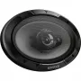 Altifalantes coaxiais de 3 vias para automóvel Kenwood KFC-S6967 6x9 polegadas, 400W Peak, 45W RMS, 4 Ohm, par