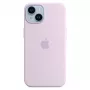 Capa de silicone Apple iPhone 14 com MagSafe - lilás (MPRY3ZM/A)