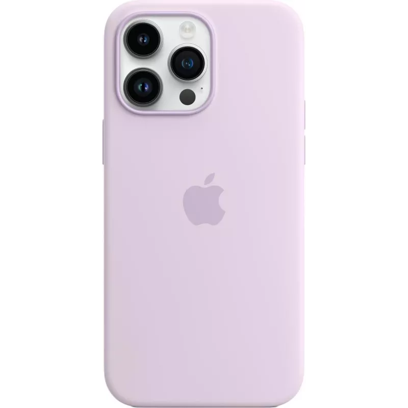 Capa de silicone Apple iPhone 14 Pro Max com MagSafe - lilás (MPTW3ZM/A)
