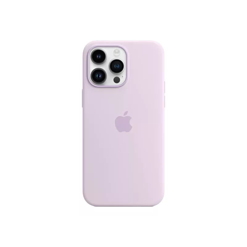 Capa de silicone Apple iPhone 14 Pro Max com MagSafe - lilás (MPTW3ZM/A)