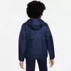 Casaco de inverno Nike Therma Repel Park para criança azul-marinho branco tamanho S