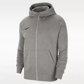 Sweatshirt com capuz Nike Park 20 em polar com fecho completo cinzento-claro CW6891 063