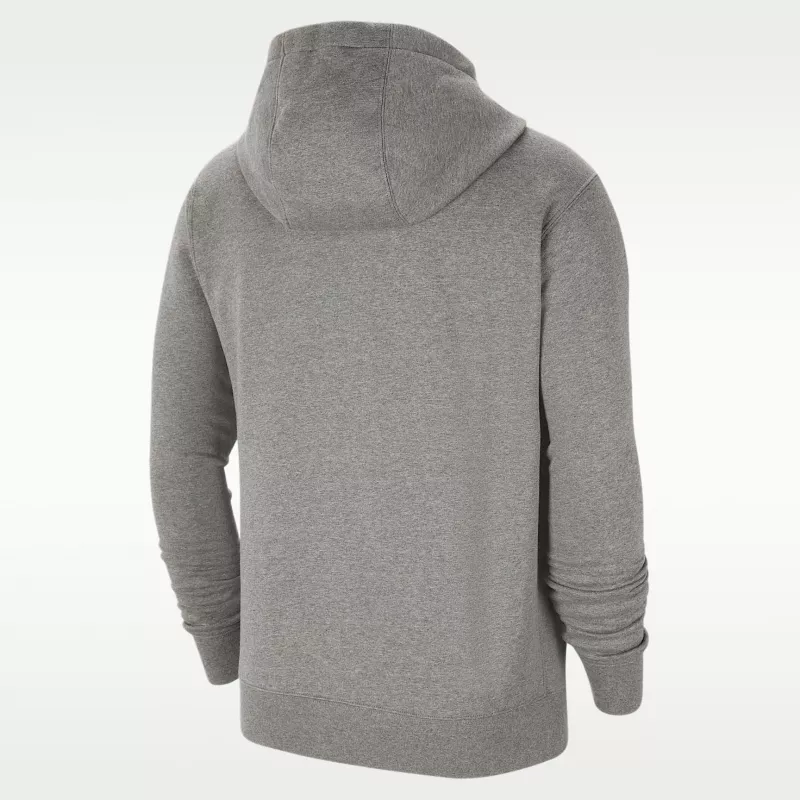 Sweatshirt com capuz Nike Park 20 em polar com fecho completo cinzento-claro CW6891 063
