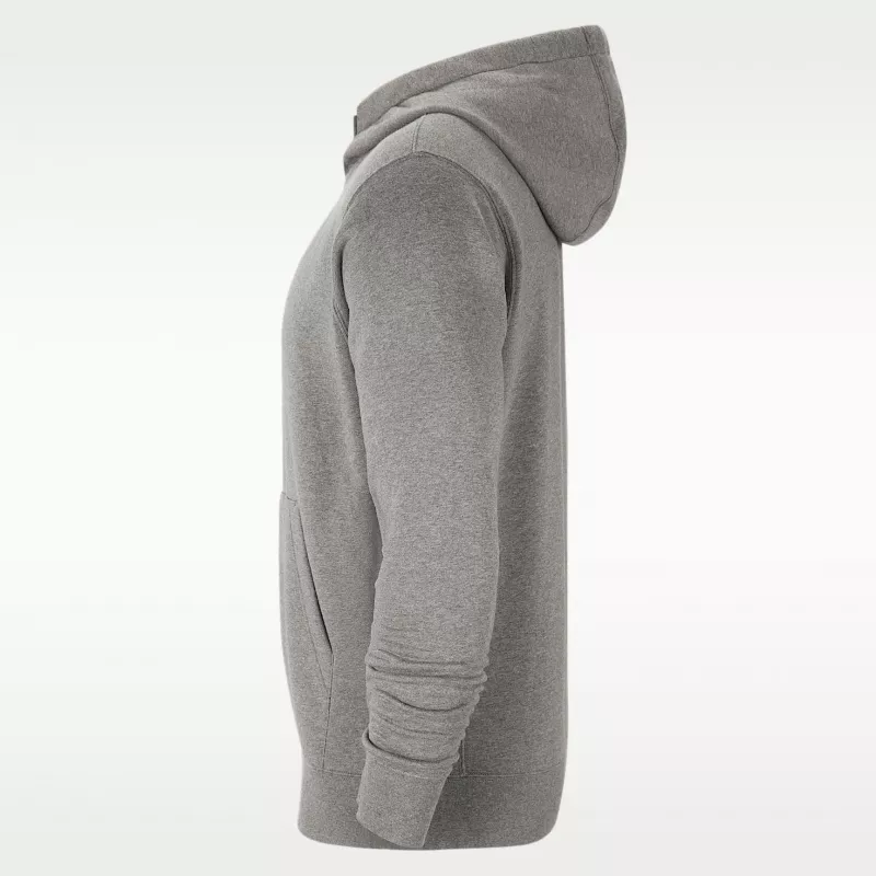 Sweatshirt com capuz Nike Park 20 em polar com fecho completo cinzento-claro CW6891 063
