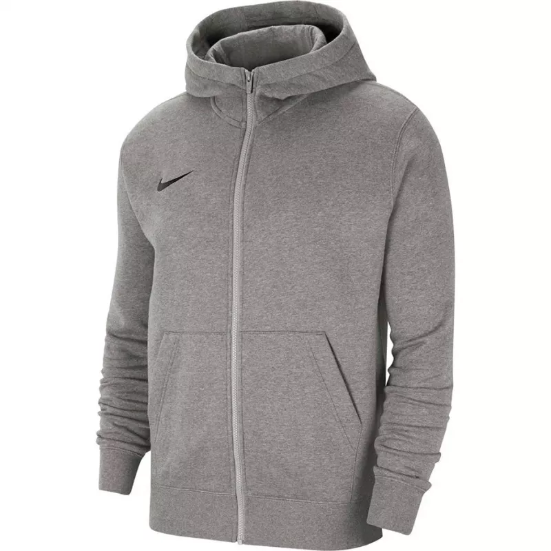 Sweatshirt com capuz Nike Park 20 em polar com fecho completo cinzento-claro CW6891 063
