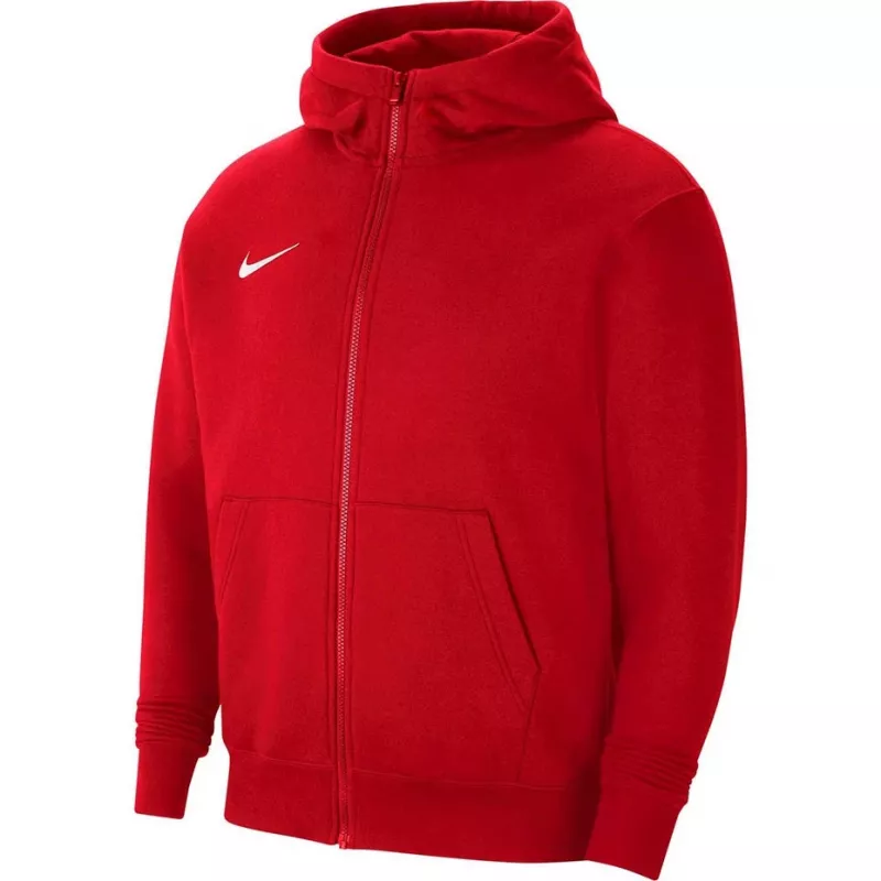 Sweatshirt com capuz Nike Park 20 em polar com fecho completo vermelho universitário