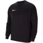 Sweatshirt Nike Park 20 em polar de gola redonda preto CW6904-010 tamanho S