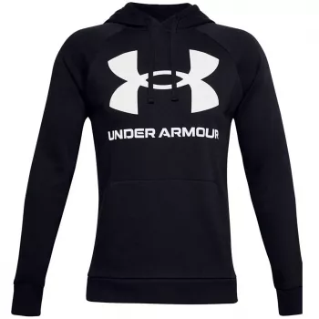 Under Armour Rival Fleece Big Logo HD sweatshirt homem Preto 1357093 001