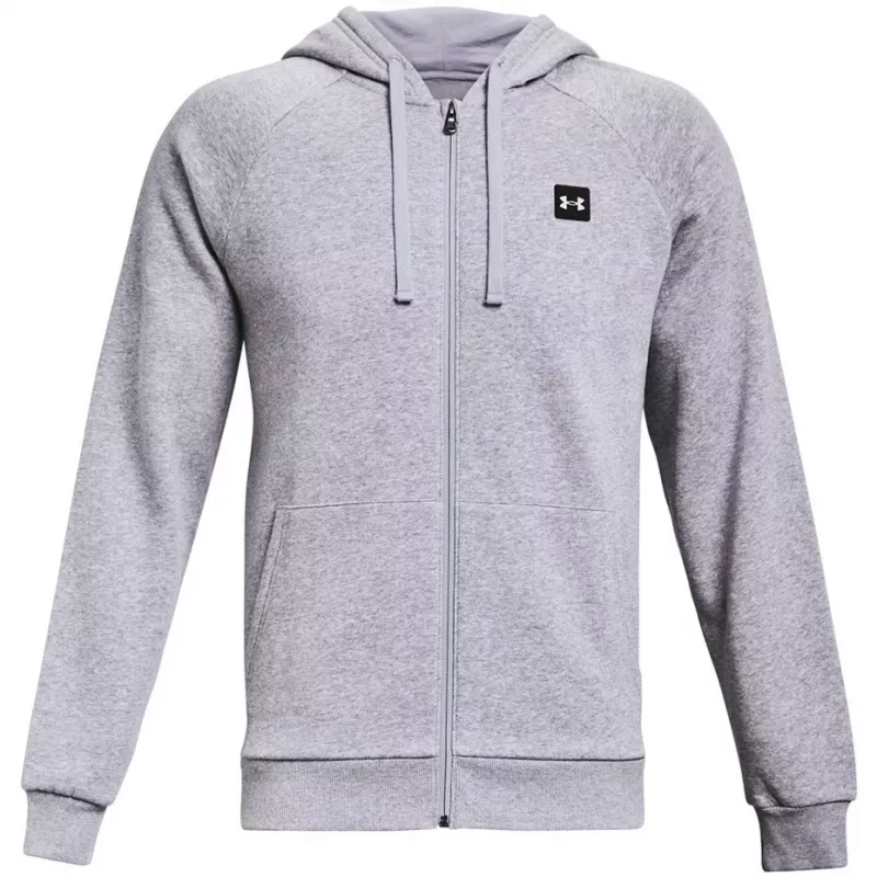 Under Armour Rival Fleece FZ sweatshirt com capuz homem Cinzento-claro 1357111 011