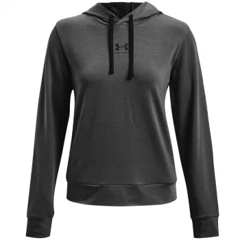 Hoodie Under Armour Rival Terry para homem Graphite Medium Heather / preto 1369855-010