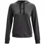 Hoodie Under Armour Rival Terry para homem Graphite Medium Heather / preto 1369855-010