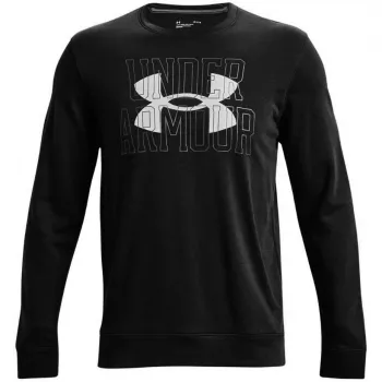 Sweatshirt Under Armour UA Rival Terry Logo Crew para homem preto 1370391 001