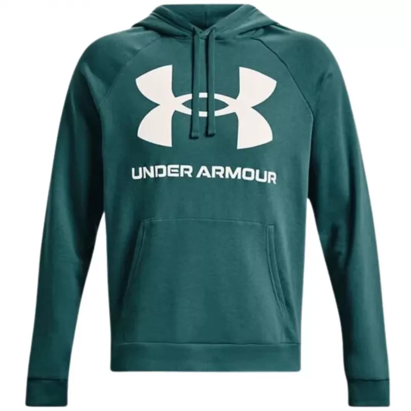 Hoodie Under Armour Rival Fleece Big Logo homem Marine OD Green