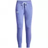 Calças Under Armour Rival Fleece para mulher Cosmic Purple / Branco XS