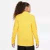 Camisola de manga curta Nike Dri-FIT Academy 23 Drill Top infantil, amarela (DR1356-719), tamanho S