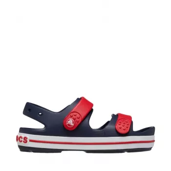 Crocs Crocband Cruiser sandálias de criança Navy Vermelho 209423 29-30