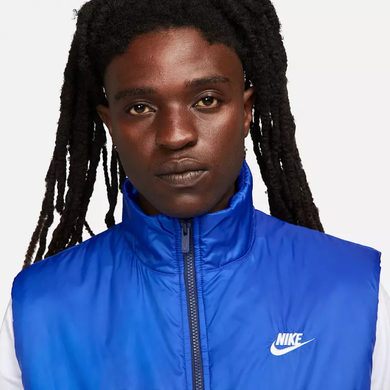 Nike Therma-FIT Windrunner colete homem Midnight Navy FB8201-410 tamanho L