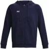Under Armour Rival Fleece sweatshirt com capuz FZ homem azul meia-noite