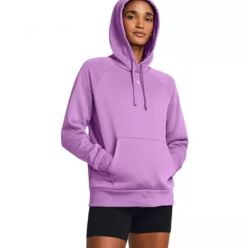Under Armour Rival Fleece sweatshirt com capuz homem roxo 1379500 560 M