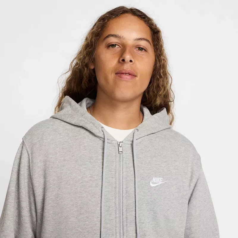 Nike Club Fleece sweatshirt homem Dark Grey Heather L