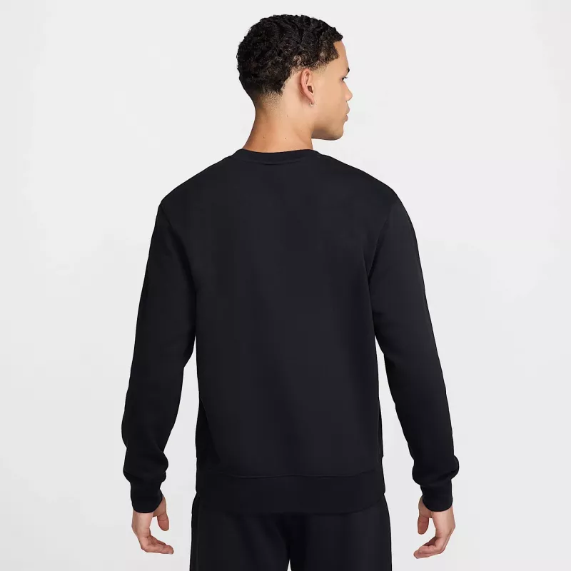 Nike Club FT sweatshirt homem preto FN3888 010 tamanho S