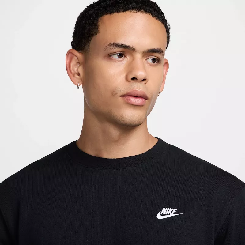 Nike Club FT sweatshirt homem preto FN3888 010 tamanho S