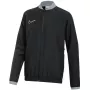 Nike Dri-FIT Academy 25 criança sweatshirt com capuz e fecho completo preto FZ9851 010 XS