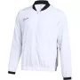 Nike Dri-FIT Academy 25 homem sweatshirt com capuz e fecho completo branco