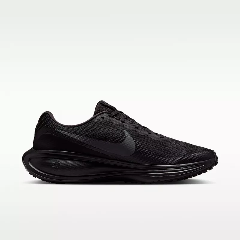 Nike Revolution 8 homem sapatilhas de corrida preto branco Dark Smoke Grey HJ9198-002 tamanho 39