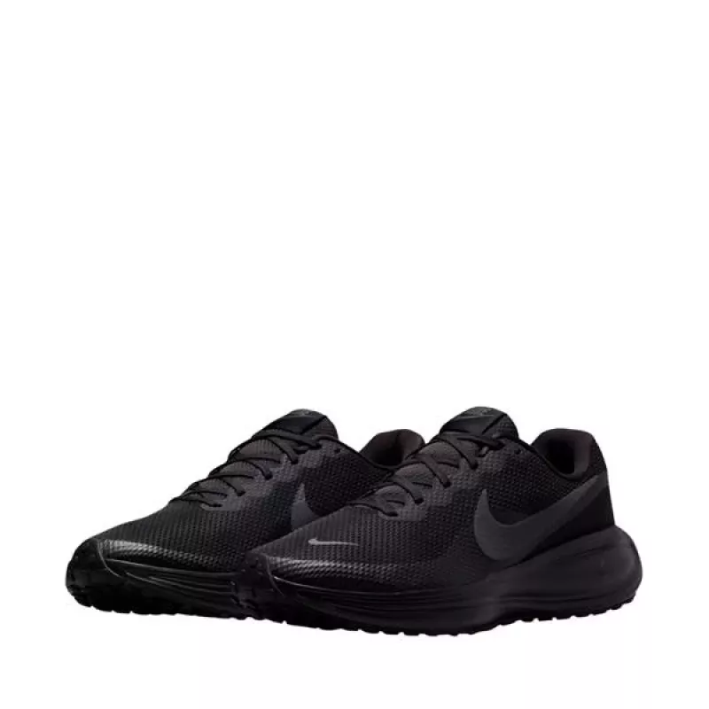 Nike Revolution 8 homem sapatilhas de corrida de estrada - preto/branco/cinzento-escuro - tamanho 40