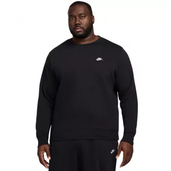 Nike Club BB sweatshirt decote redondo homem preto FN3886-010 tamanho L