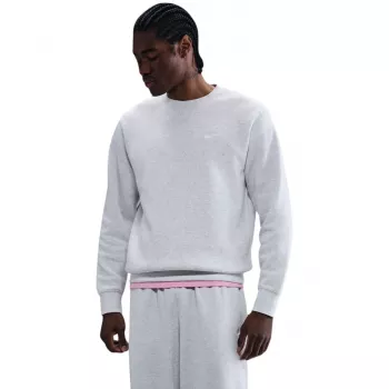 Nike Club Fleece sweatshirt com decote redondo homem cinzento escuro mesclado tamanho L