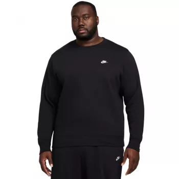 Nike Club Fleece sweatshirt com capuz homem preto XL