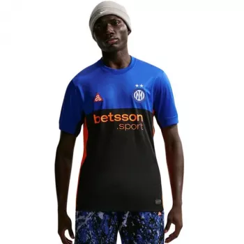 Nike Inter de Milão 2026 Stadium Edição Especial Camisola de Futebol Homem Preta/Azul XL