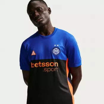 Nike Inter de Milão 2026 Stadium SE Camisola de Futebol Homem Preta-Azul IM6998-413 Tamanho S