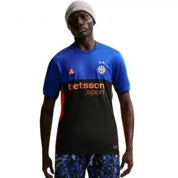 Nike Inter de Milão 2025/2026 Stadion edição especial homem camisola de futebol preto/azul IM6998 413 tamanho M