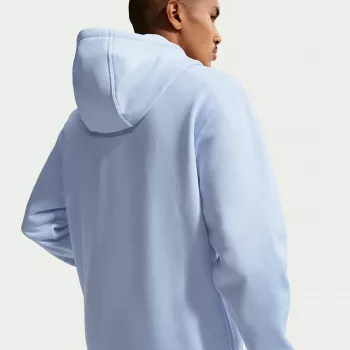 Sweatshirt com Capuz Nike Club Fleece Homem Baltic Blue FN3859-407 Tamanho L