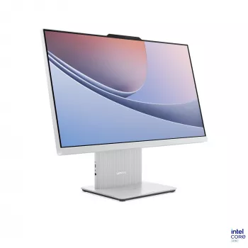 PC All-in-One não tátil Lenovo IdeaCentre AIO 24ILL11 de 23,8 polegadas, Intel Core Ultra 7 256V, 16GB RAM, 1TB SSD, Windows 11 Home, Cinzento nuvem