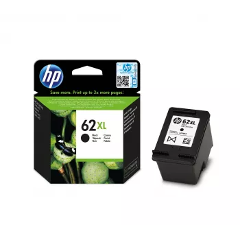 HP 62XL Tinteiro Original Preto de Alto Rendimento