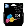 HP 301 Tinteiro Original (Tricolor, Ciano, Magenta, Amarelo) - Rendimento padrão