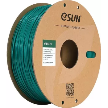 Filamento ESUN eABS+HS 1,75 mm verde 1 kg – ABS+ de alta velocidade para impressoras 3D FDM