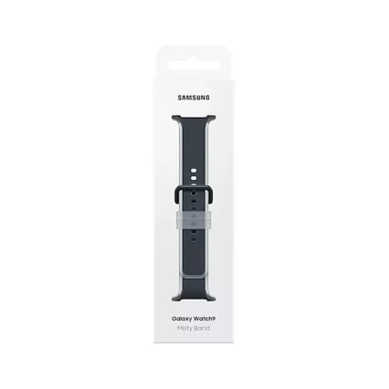 Samsung Misty Band (M/L) para Galaxy Watch9 (Watch8) - bracelete para smartwatch em fluoroelastómero preto