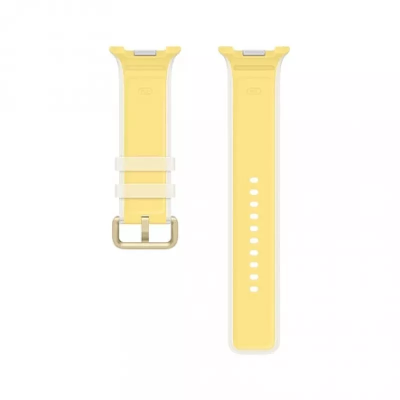 Samsung Misty Band M/L para Galaxy Watch9 (Watch8) - bracelete desportivo em fluoroelastómero amarelo