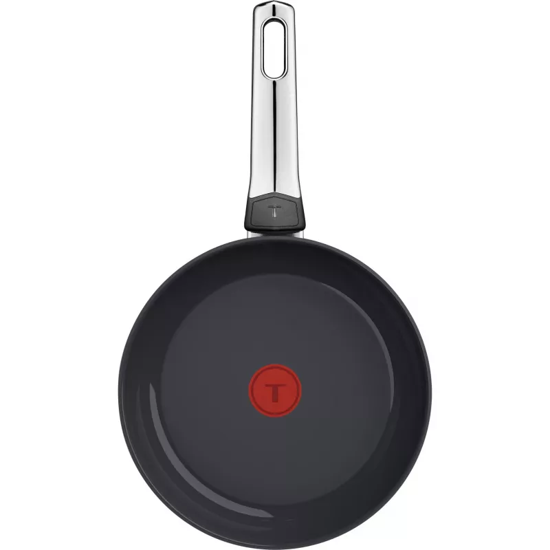 Conjunto de frigideiras em aço inoxidável Tefal Emotion, 2 peças, 24/28 cm