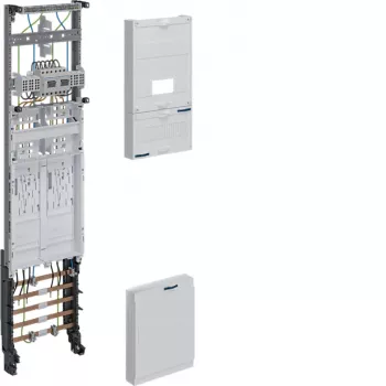 Quadro de contadores completo Hager univers Z 2x ZH3EL22T BKE-I 1050mm