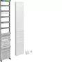 Hager ZU59VT5APZ2 Univers Z painel de contador 2 campos placa de distribuição de 5 polos para 1 contador com espaço APZ