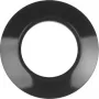 Hager WTD3100BG moldura de cobertura 1 módulo, Série 1930, preto brilhante