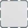 Hager WWS1111PW tomada SCHUKO com tampa basculante, para encastrar, IP44, branco polar brilhante