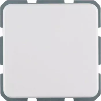 Hager WWS1111PW tomada SCHUKO com tampa basculante, para encastrar, IP44, branco polar brilhante